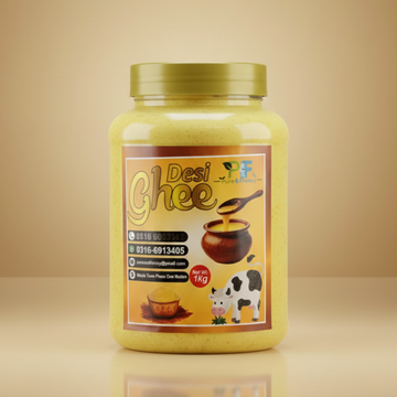 PureFrenzy™ Premium Desi Ghee – 100% Pure Traditional Taste (1/2kg)